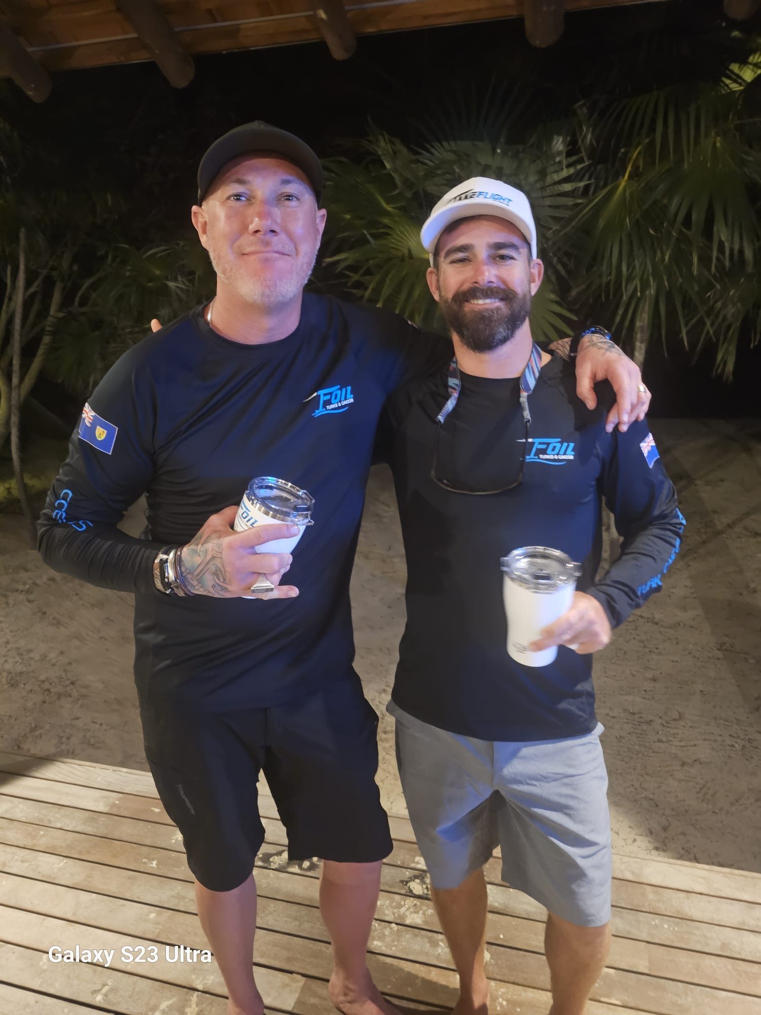 Riders at the end of the day